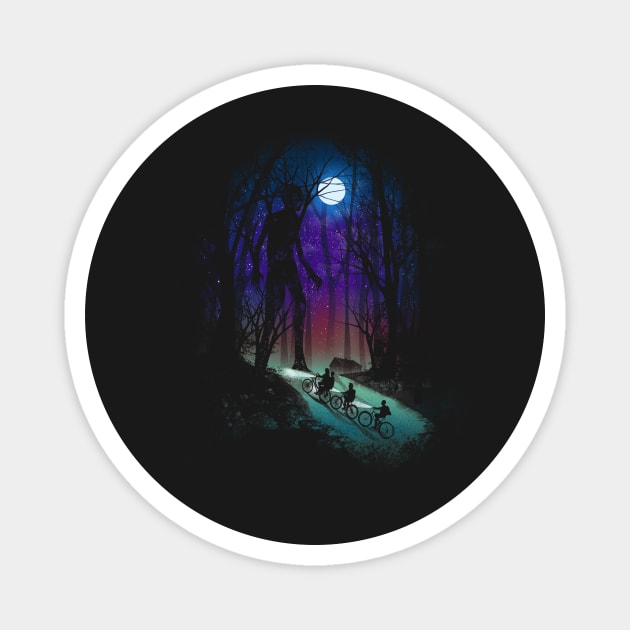 Stranger in the Woods Magnet by DANDINGEROZZ